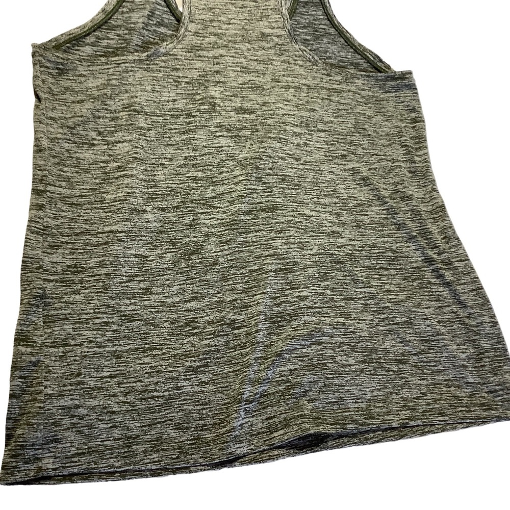 Grey Racerback Under Armor Tank Top size tag missing - Picture 8 of 10